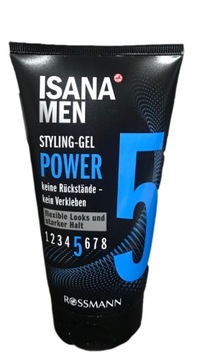 ISANA MEN Power 5 żel do włosów