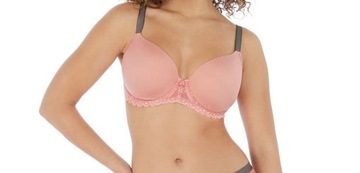 BIUSTONOSZ FREYA OFFBEAT AA5450ROP UW MOULDED DEMI T-SHIRT BRA ROSE 70K