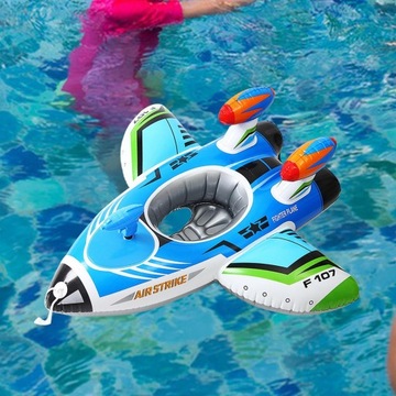 Детский надувной поплавок для девочек и мальчиков, синий