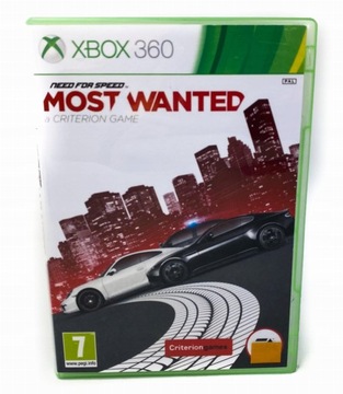 XBOX 360 NEED FOR SPEED MOST WANTED / WYŚCIGI