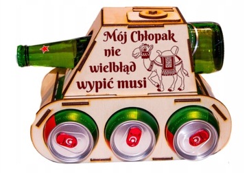 PIWNY CZOŁG na piwo PREZENT Dzień Dziadka grawer Pomysł na prezent