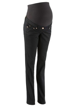 BONPRIX SPODNIE JEANSY CIĄŻOWE__34