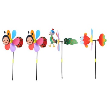 WIATRAK ZEWNĘTRZNY DEKOR 4 SZT