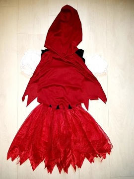 KOSTIUM strój Czerwony Kapturek Halloween -S