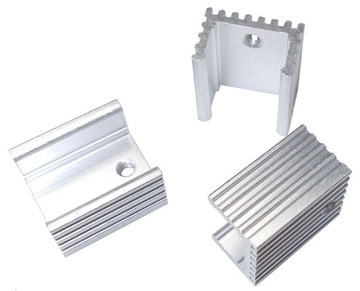 Radiator aluminiowy TO-220 15x17x10mm 5 szt.
