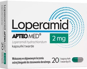 Lek Loperamid APTEO MED 20kaps. biegunka