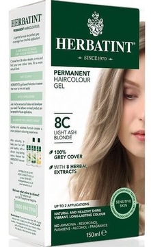 Herbatint Farba 150ml 8C Jasny Popielaty Blond