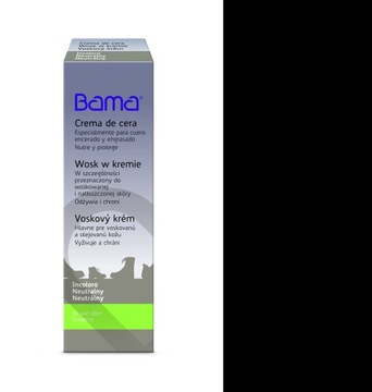 Wosk Balsam do Pielęgnacji Obuwia Czarny Krem 50ml