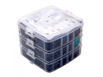 Zestaw Spinek Klipsów Samochodowych 675 Elementów Uniwersalne - PREMIUM SET