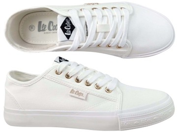 LEE COOPER SNEAKERS LCW 24 31 2201 BUTY DAMSKIE TRAMPKI TENISÓWKI ECRU