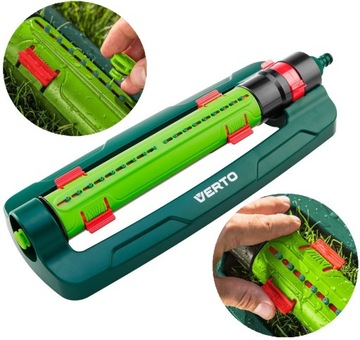 Регулируемый осциллирующий спринклер площадью 418 м²