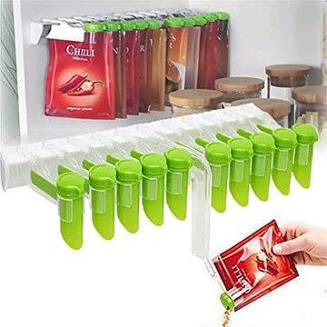 WIESZAK ORGANIZER DO PRZYPRAW NA TOREBKI 10 SZTUK