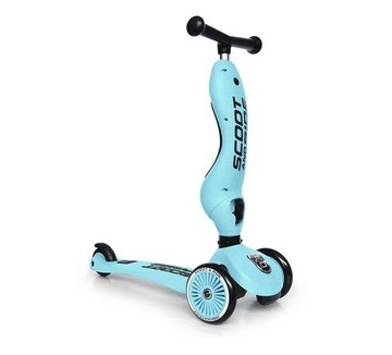 SCOOTANDRIDE HIGHWAYKICK 1 СКУТЕР 2в1 RIDE 12M+ / BLUEBERRY