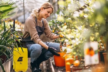 Ручной садовый опрыскиватель на плечо 5л + 4 насадки XL Lance