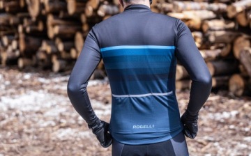 Rogelli HERO II велосипедная толстовка синяя XL