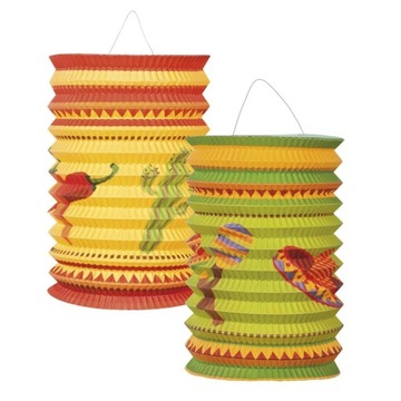 Lampion Meksykański 16 cm (2 wzory)