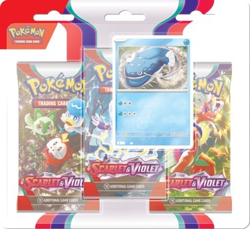 KARTY POKEMON TCG SCARLET VIOLET 3-PACK DONDOZO