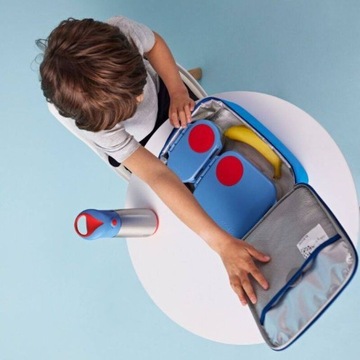 B.BOX Мини-ланчбокс BLUE BLAZE 1000мл BB400748 bbox с контейнером