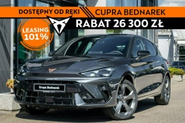 Cupra Leon II Hatchback Facelifting 1.5 eTSI MHEV 150KM 2026 Cupra Leon 1.5 eTSI 150 KM DSG - Dostępny od