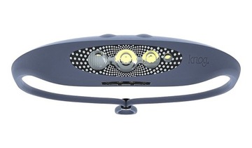 Latarka czołowa Knog Bilby 400 - Violet Blue