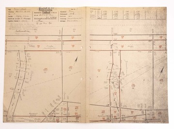 STARY PLAN ZABUDOWY - POZNAŃ 1941
