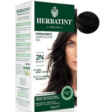 HERBATINT FARBA DO WŁOSÓW NATURALNA TRWAŁA 2N brązowy