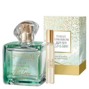 Avon zestaw TTA Today This Love 100ml woda perfumowana+perfumetka