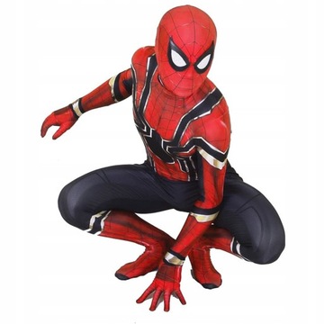 NOWOŚĆ KOSTIUM STRÓJ SPIDERMAN IRON 140