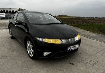 Honda Civic VIII Hatchback 3d 2.2 i-CTDi 140KM 2008 Honda Civic Bdb Stan Bogata Wersja Mega Okazja..., zdjęcie 7