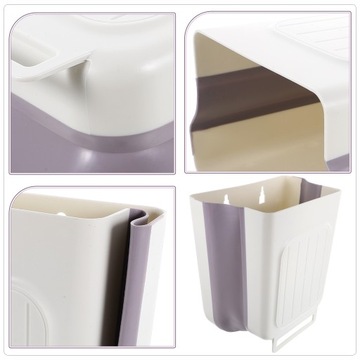 СКЛАДНОЙ МУСОРНЫЙ ВОРЗИН С ДВЕРЦЕЙ ДЛЯ ГАРДЕРОБА