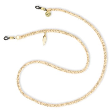 Łańcuszek do okularów chain Tiny C handmade BOHO