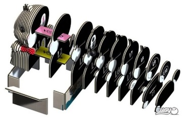 Tuxedo Kitty - Эко 3D-пазл - Eugy