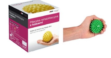 РЕАБИЛИТАЦИОННЫЙ МЯЧ С ШИПАМИ 7 СМ