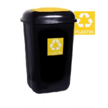 Kosz na PLASTIK Śmieci Quatro 28L SEGREGACJA
