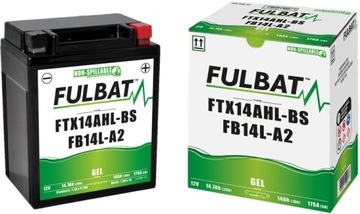 Akumulator FULBAT YB14L-A2 (12N14-3A) (Żelowy, bez