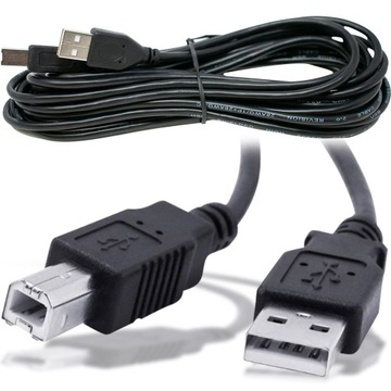 Кабельный кабель для принтера USB -сканера A до B 1,5 м.