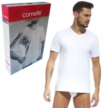 CORNETTE koszulka authentic 201 NEW biała 4XL