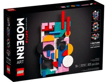 Klocki Lego Dla Dorosłych 31210 SZTUKA WSPÓŁCZESNA