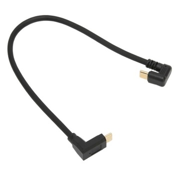 Удлинительный кабель USB C, 10 Гбит/с, 4K, 60 Гц, 90 градусов