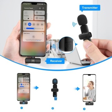 Беспроводной петличный микрофон для USB C PULUZ PU3082B