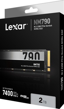 SSD-накопитель LEXAR NM790 емкостью 2 ТБ