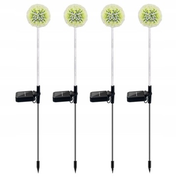 4x СОЛНЕЧНАЯ ЛАМПА ДЛЯ САДА УКРАШЕНИЕ ОДУВШИНКИ 150 LED
