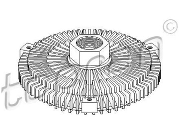 SPOJKA VENTILÁTOR MERCEDES TŘÍDA M W163 2.3 98-05