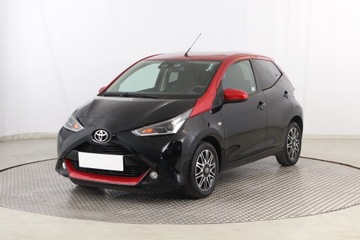 Toyota Aygo II Hatchback 3d Facelifting 1.0 VVT-i 72KM 2020 Toyota Aygo 1.0 VVT-i, Salon Polska, Skóra, Navi, zdjęcie 1