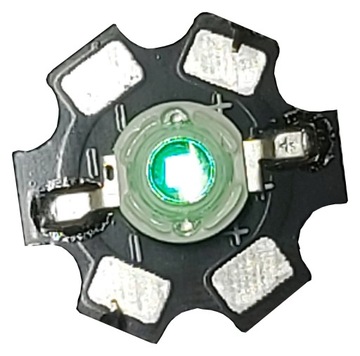 Dioda POWER LED 1W EPILEDS CYAN 500nm 45mil PCB