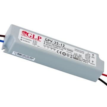 ZASILACZ DO LED GPV-35-12 IP67 36W 12V DC