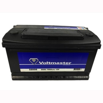 AKUMULATOR VOLTMASTER 58008 12V 80Ah 700A P+ EXIDE
