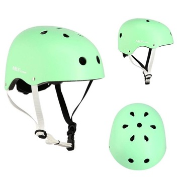 Kask Z Regulacją Na Rolki Rower Deskorolkę 58-61cm