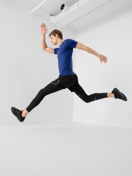 МУЖСКАЯ ФУТБОЛКА ДЛЯ БЕГА 4F REFLECTIVE RUN SLIM S