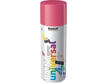 SPRAY FARBA RÓŻOWY RAL 4003 BIODUR 400ml